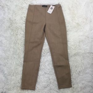 Ivanka Trump Women's Faux Suede Leggings